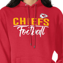 Kansas City Chiefs G-III 4Her by Carl Banks Women's Graphic Fleece Pullover Hoodie Red