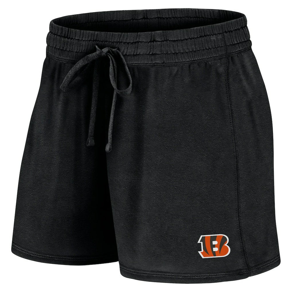 Fanatics Cincinnati Bengals Women's Start to Finish T-Shirt & Shorts Combo Pack Black