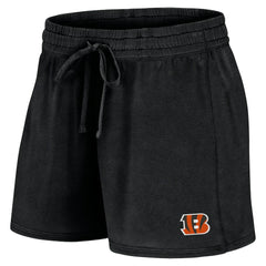 Fanatics Cincinnati Bengals Women's Start to Finish T-Shirt & Shorts Combo Pack Black