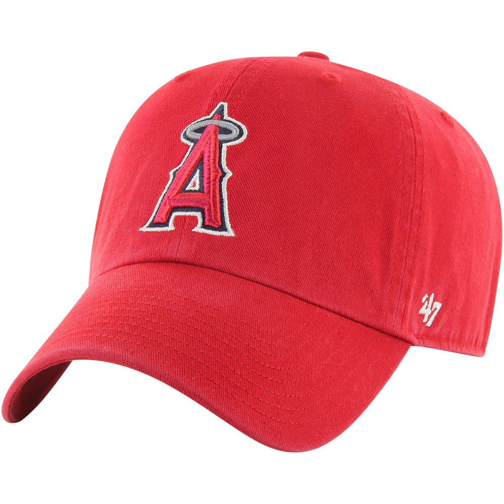 Los Angeles Angels '47 Clean Up Adjustable Hat - Red - 47 brand Discount