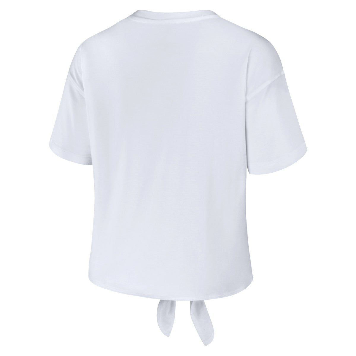 Los Angeles Lakers WEAR by Erin Andrews Women's Tie-Front T-Shirt White