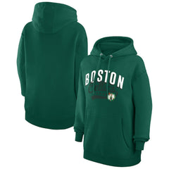 Boston Celtics G-III 4Her by Carl Banks Women's Filigree Logo Pullover Hoodie - Kelly Green