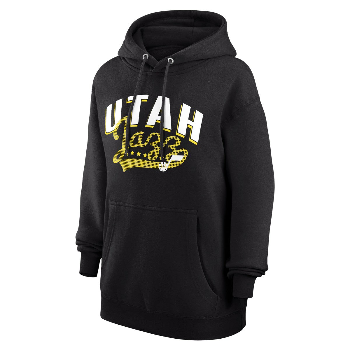 Utah Jazz G-III 4Her by Carl Banks Women's Filigree Logo Pullover Hoodie - Black