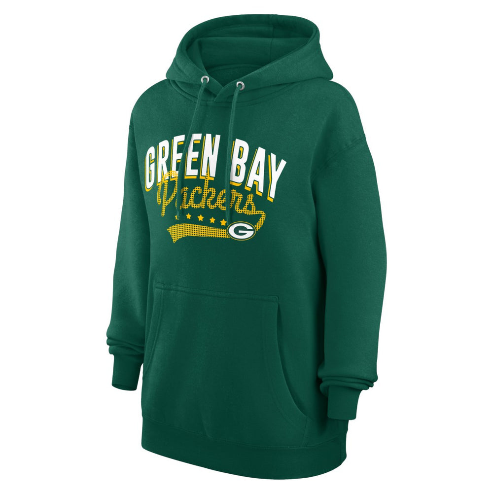 Green Bay Packers G-III 4Her by Carl Banks Women's Filigree Logo Pullover Hoodie – Green