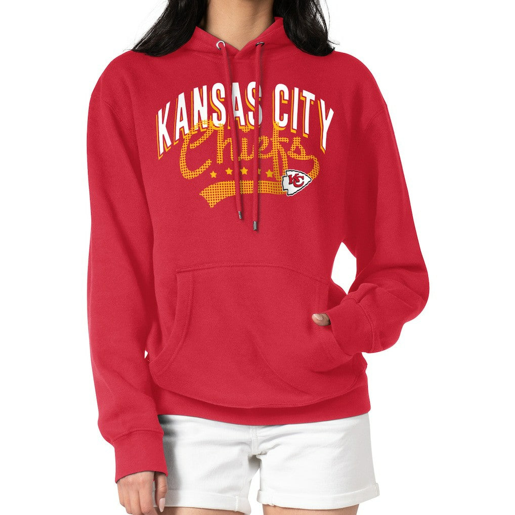 Kansas City Chiefs G-III 4Her by Carl Banks Women's Filigree Logo Pullover Hoodie – Red