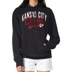 Kansas City Chiefs G-III 4Her by Carl Banks Women's Filigree Logo Pullover Hoodie – Black