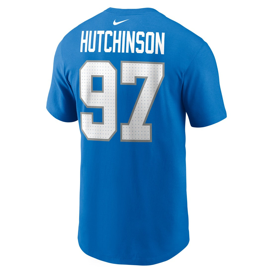 Nike Aidan Hutchinson Detroit Lions Youth Player Name & Number T-Shirt Blue