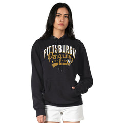 Pittsburgh Penguins G-III 4Her by Carl Banks Women's Filigree Logo Pullover Hoodie – Black - NHL 200553617