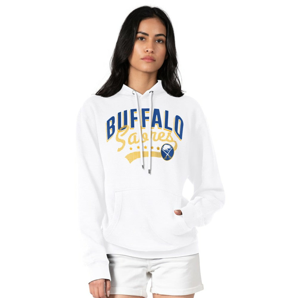 Buffalo Sabres G-III 4Her by Carl Banks Women's Filigree Logo Pullover Hoodie – White - NHL 200553623