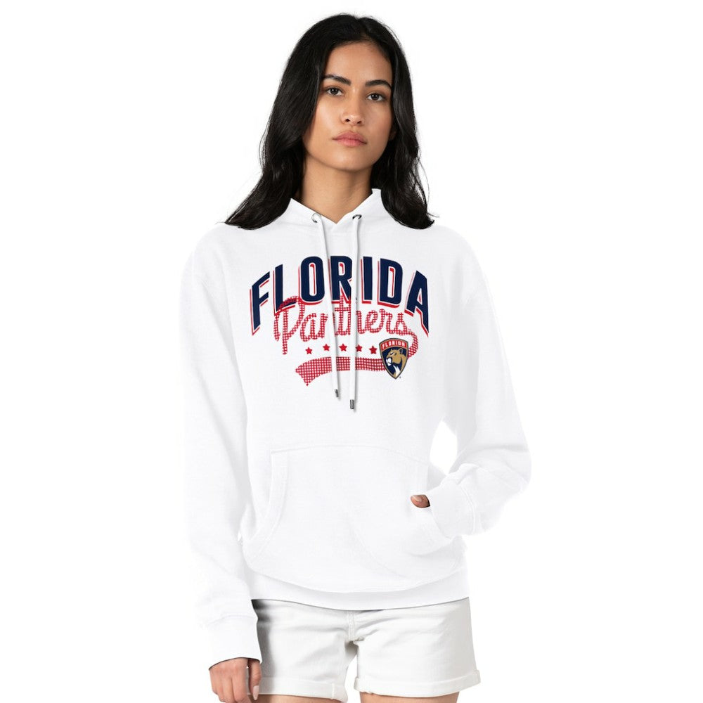 Florida Panthers G-III 4Her by Carl Banks Women's Filigree Logo Pullover Hoodie – White - NHL 200553632