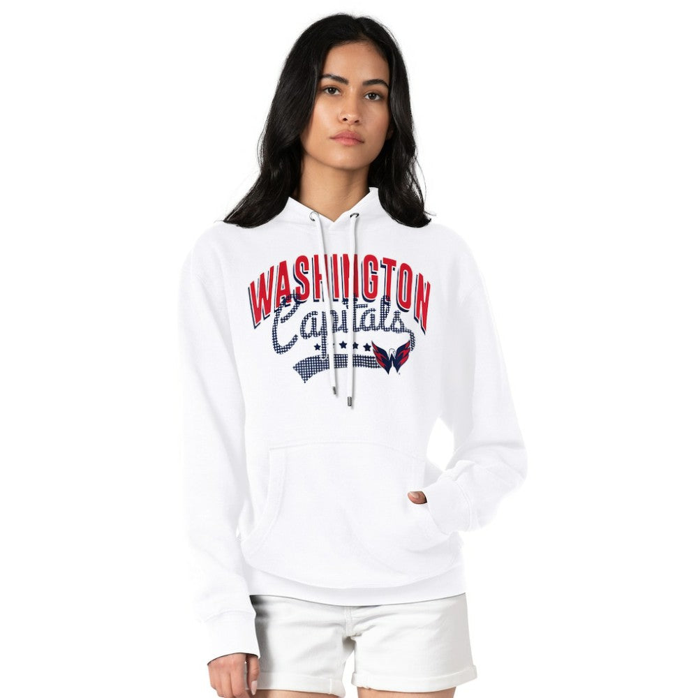 Washington Capitals G-III 4Her by Carl Banks Women's Filigree Logo Pullover Hoodie – White - NHL 200553651