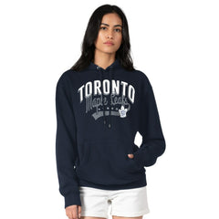 Toronto Maple Leafs G-III 4Her by Carl Banks Women's Filigree Logo Pullover Hoodie – Navy - NHL 200553659