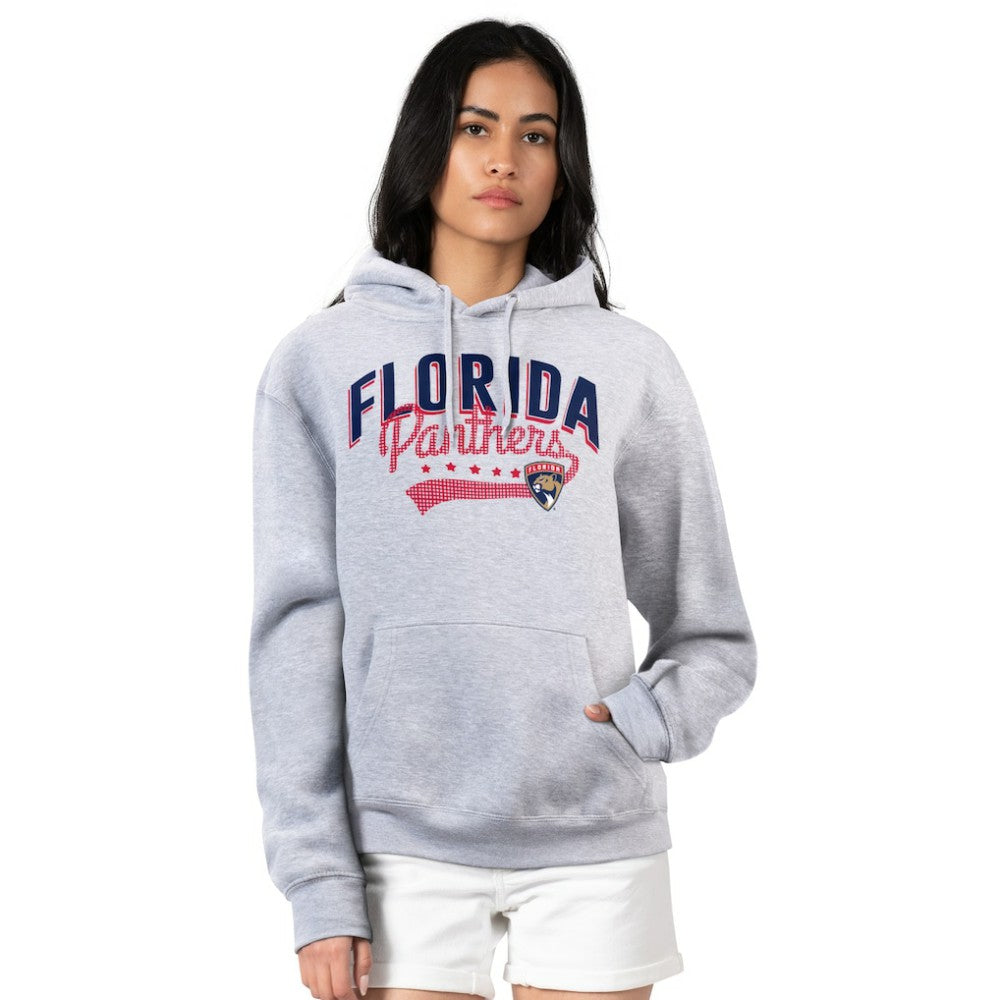 Florida Panthers G-III 4Her by Carl Banks Women's Filigree Logo Pullover Hoodie – Gray - NHL 200553684