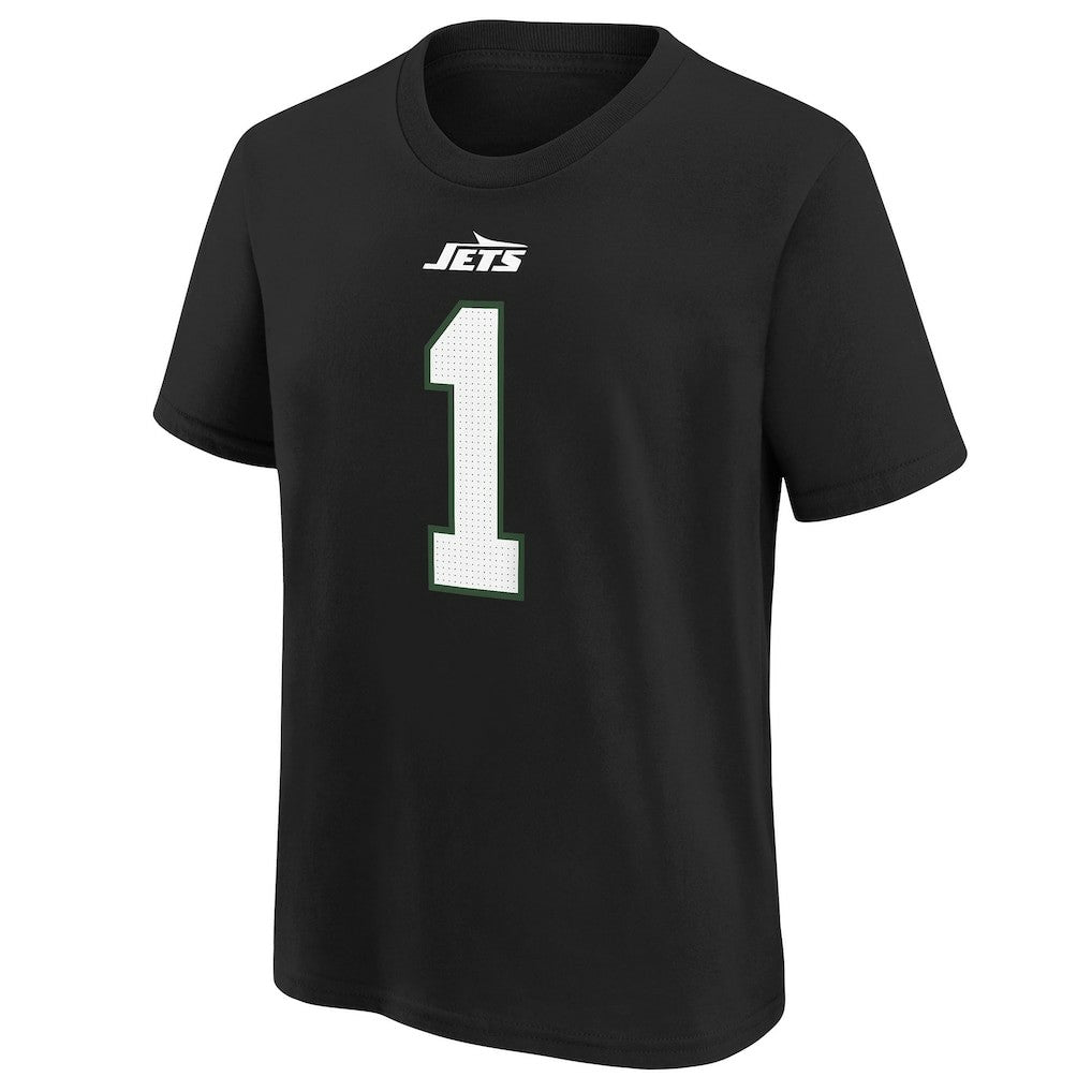 Nike Ahmad Sauce Gardner New York Jets Youth Player Name & Number T-Shirt Black