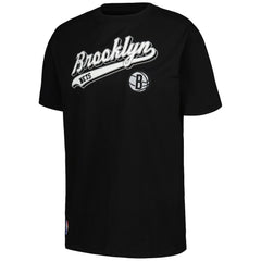 Brooklyn Nets Pro Standard Women's Script Boyfriend T-Shirt Black