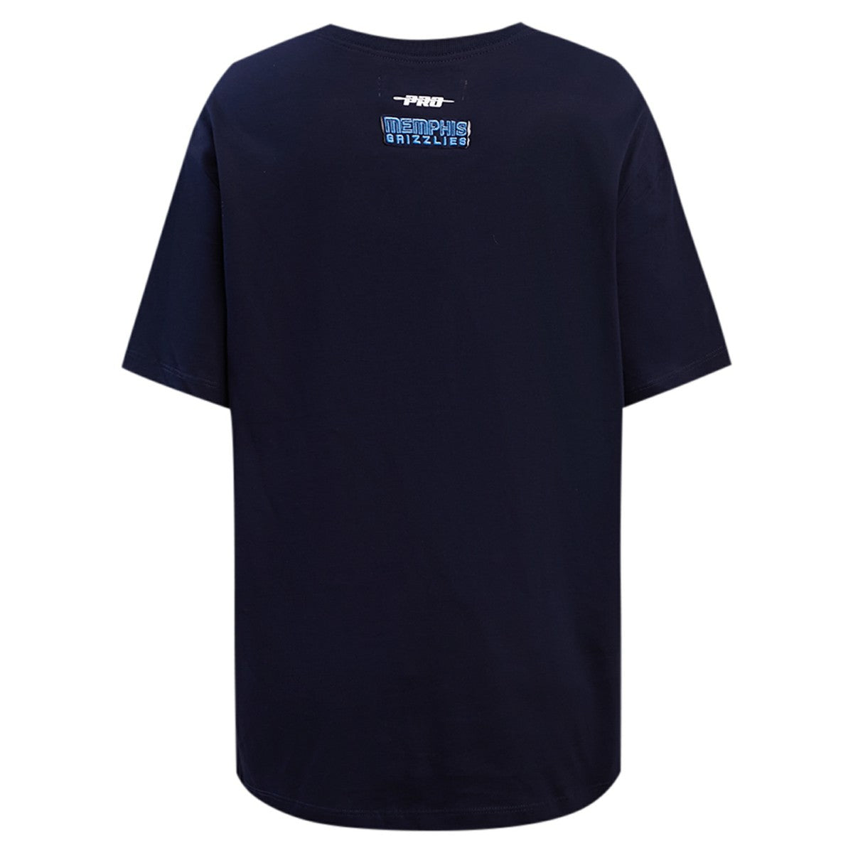 Memphis Grizzlies Pro Standard Women's Script Boyfriend T-Shirt Navy