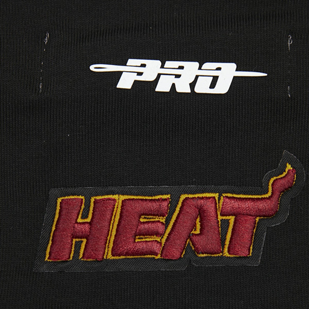 Miami Heat Pro Standard Women's Script Boyfriend T-Shirt Black