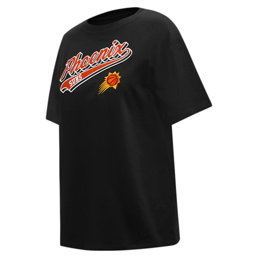 Phoenix Suns Pro Standard Women's Script Boyfriend T-Shirt Black