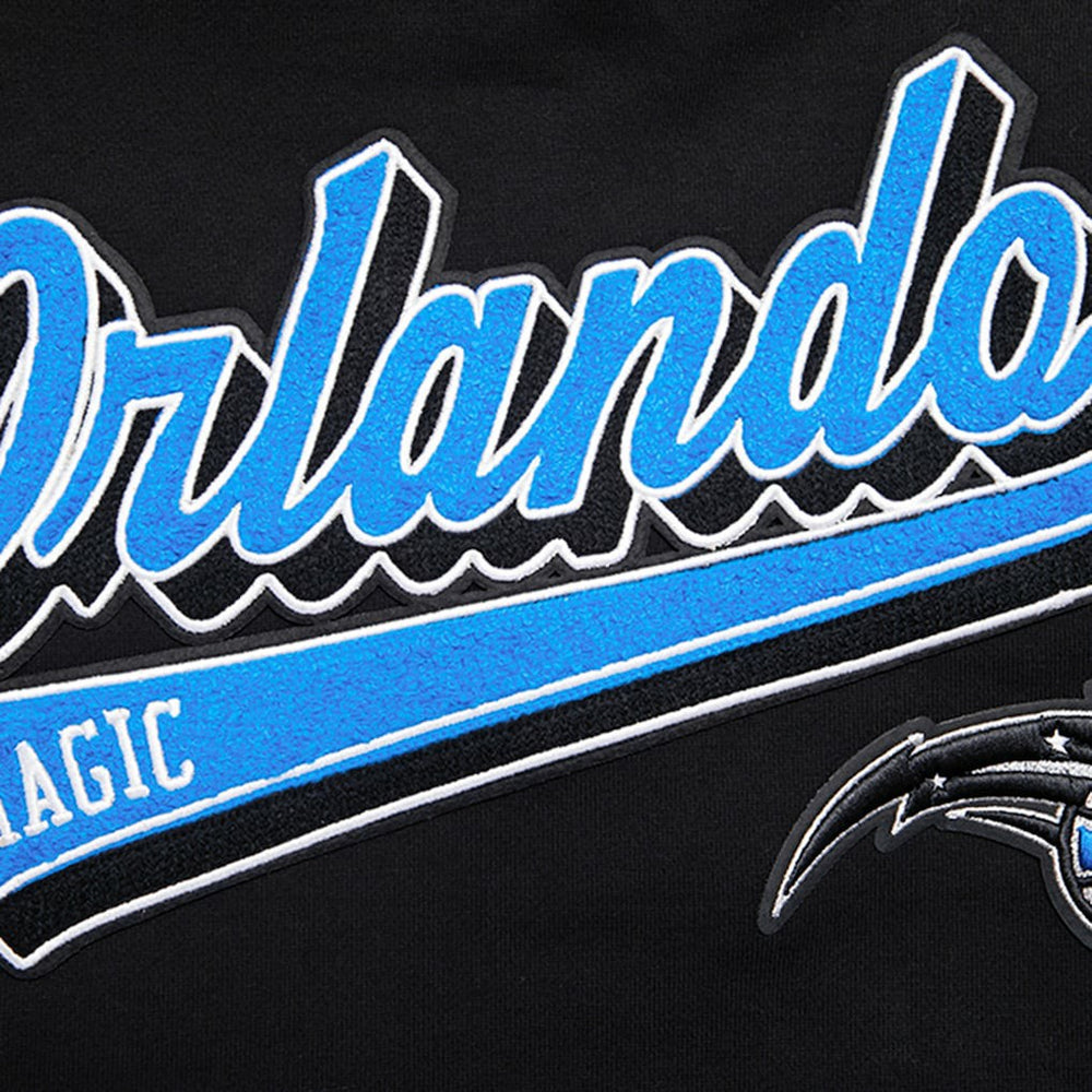 Orlando Magic Pro Standard Script Tail Pullover Hoodie Black