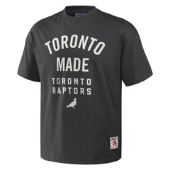 Toronto Raptors NBA x Staple Heavyweight Oversized T-Shirt Anthracite
