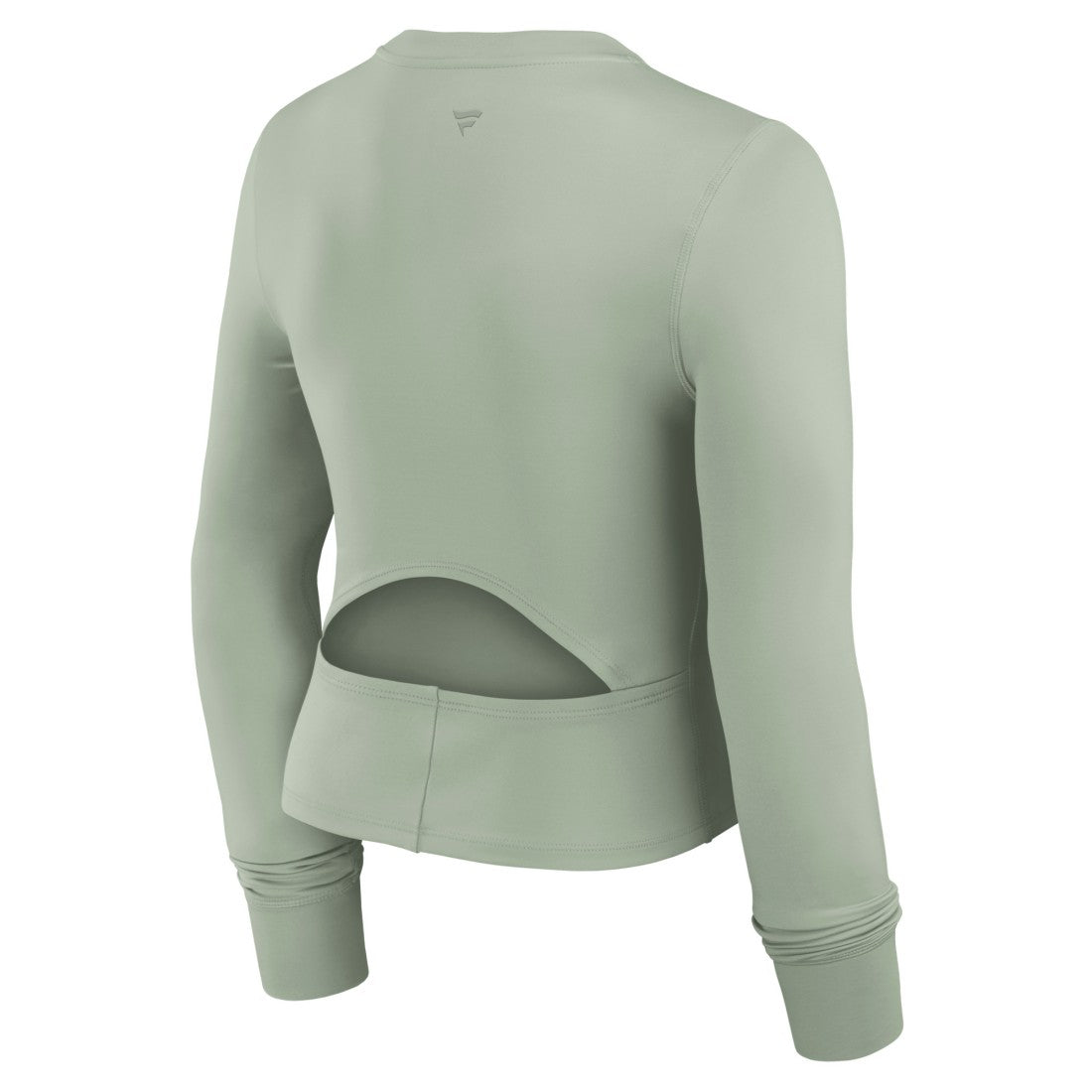 Fanatics Green Bay Packers Women's Studio Fitted Long Sleeve Gym Top Green