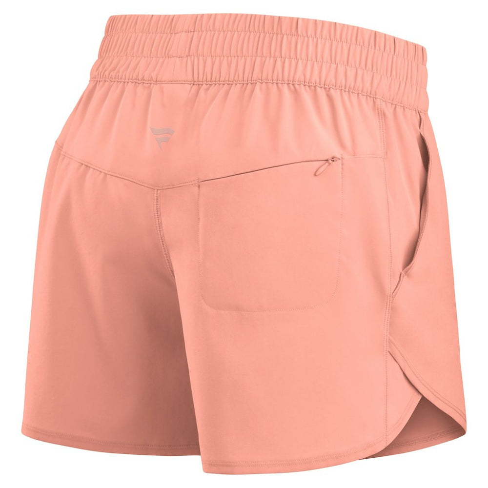 Fanatics San Francisco 49ers Women's Front Office Woven Shorts Coral