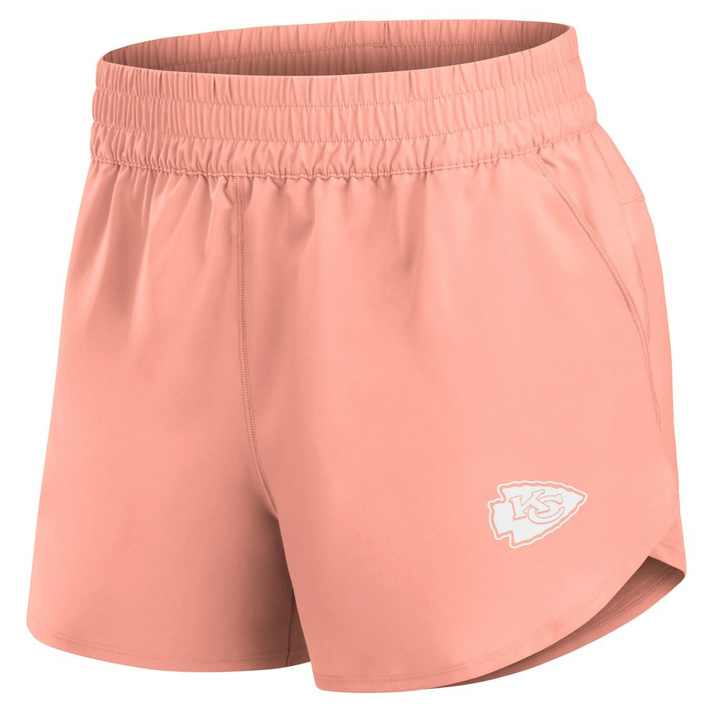 Fanatics Kansas City Chiefs Women's Front Office Woven Shorts Coral