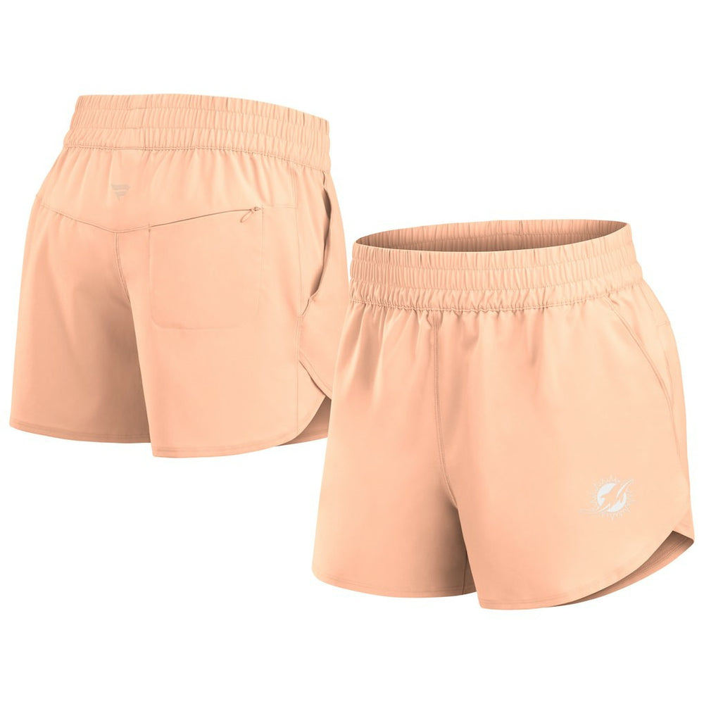Fanatics Miami Dolphins Women's Front Office Woven Shorts Orange