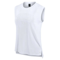 Fanatics Arizona Cardinals Women's Studio Gym Tank Top White