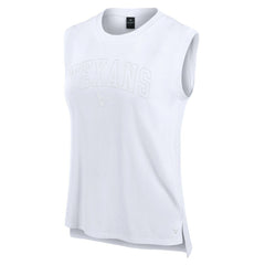 Fanatics Houston Texans Women's Studio Gym Tank Top White