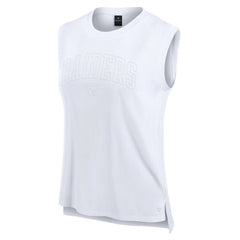 Fanatics Las Vegas Raiders Women's Studio Gym Tank Top White