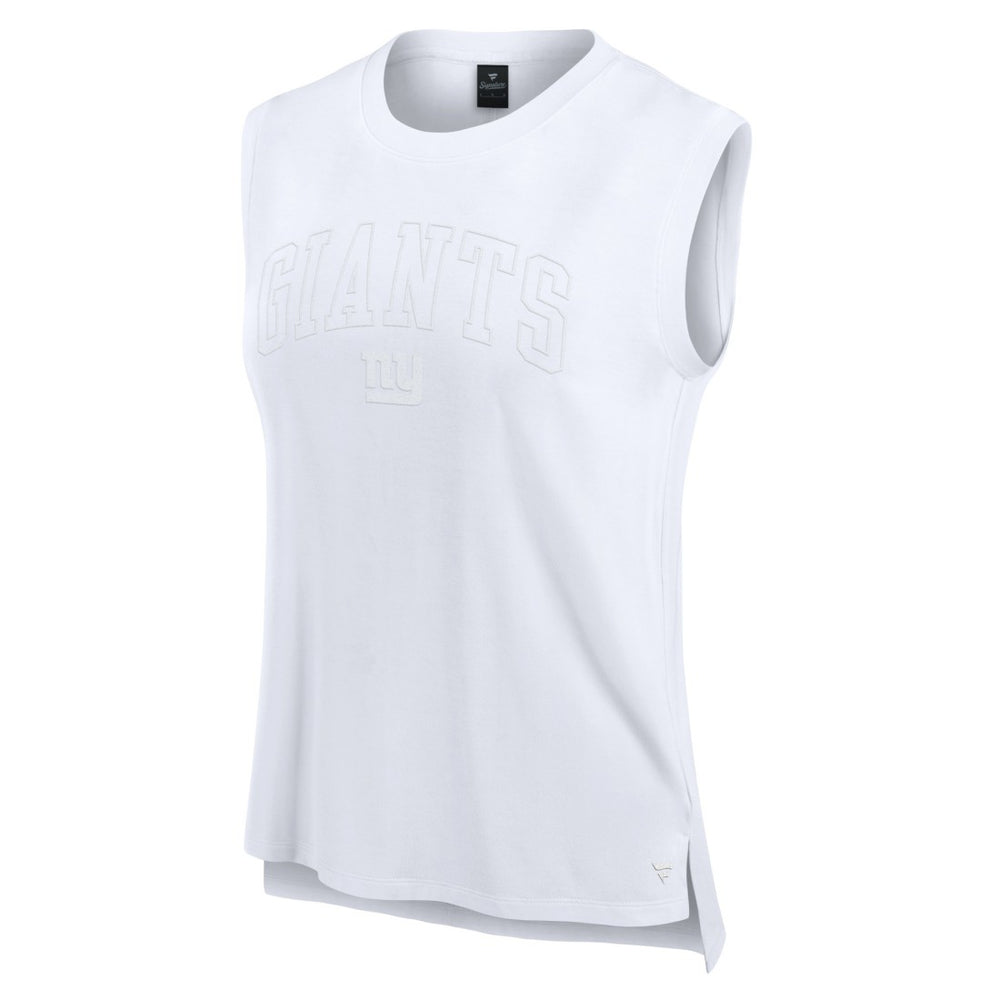 Fanatics New York Giants Women's Studio Gym Tank Top White