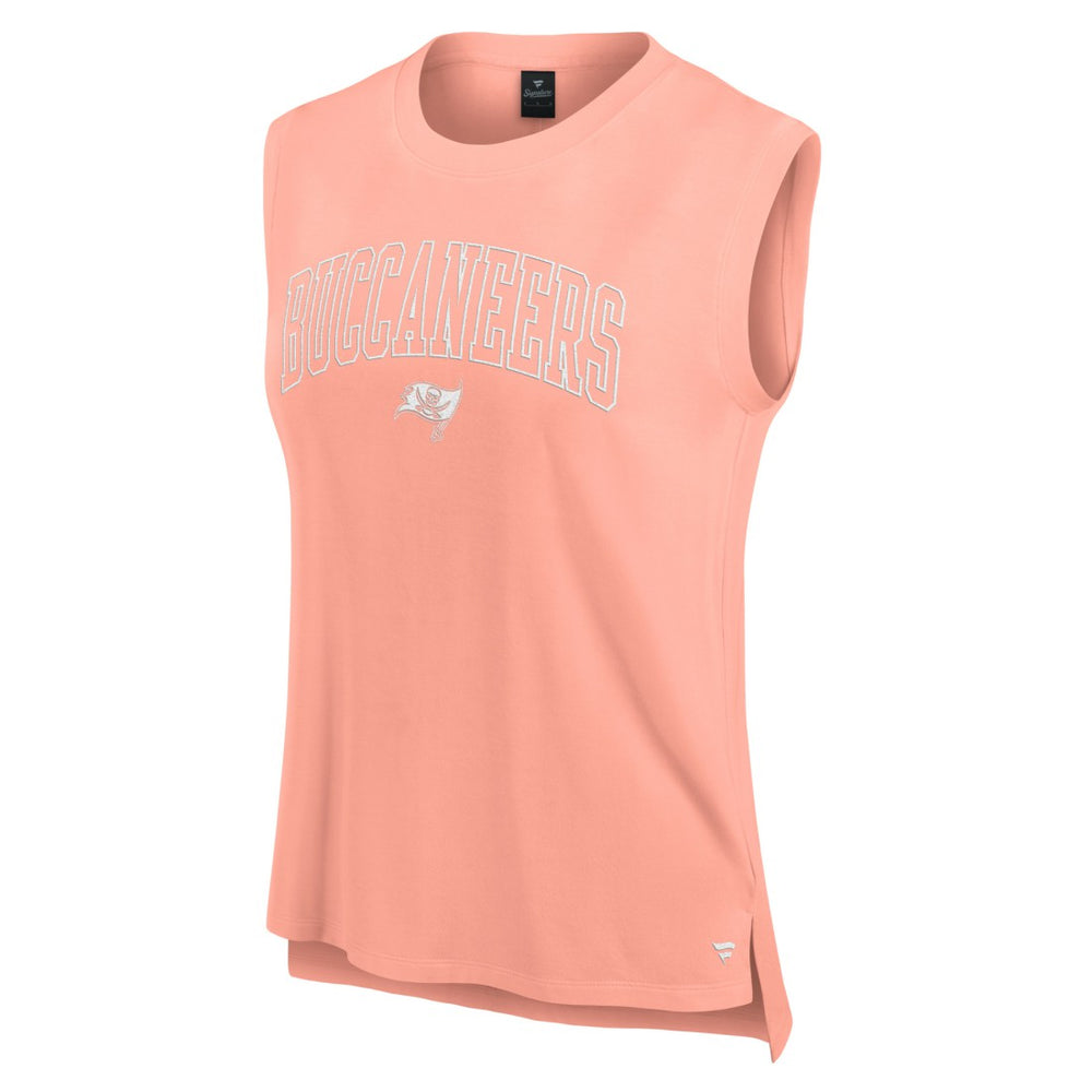 Fanatics Tampa Bay Buccaneers Women's Studio Gym Tank Top Coral