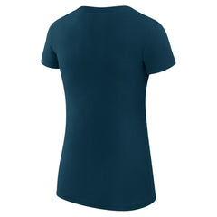 Oklahoma City Thunder G-III 4Her by Carl Banks Women's Super-Slim Fit Lightweight Filigree Logo T-Shirt - Navy