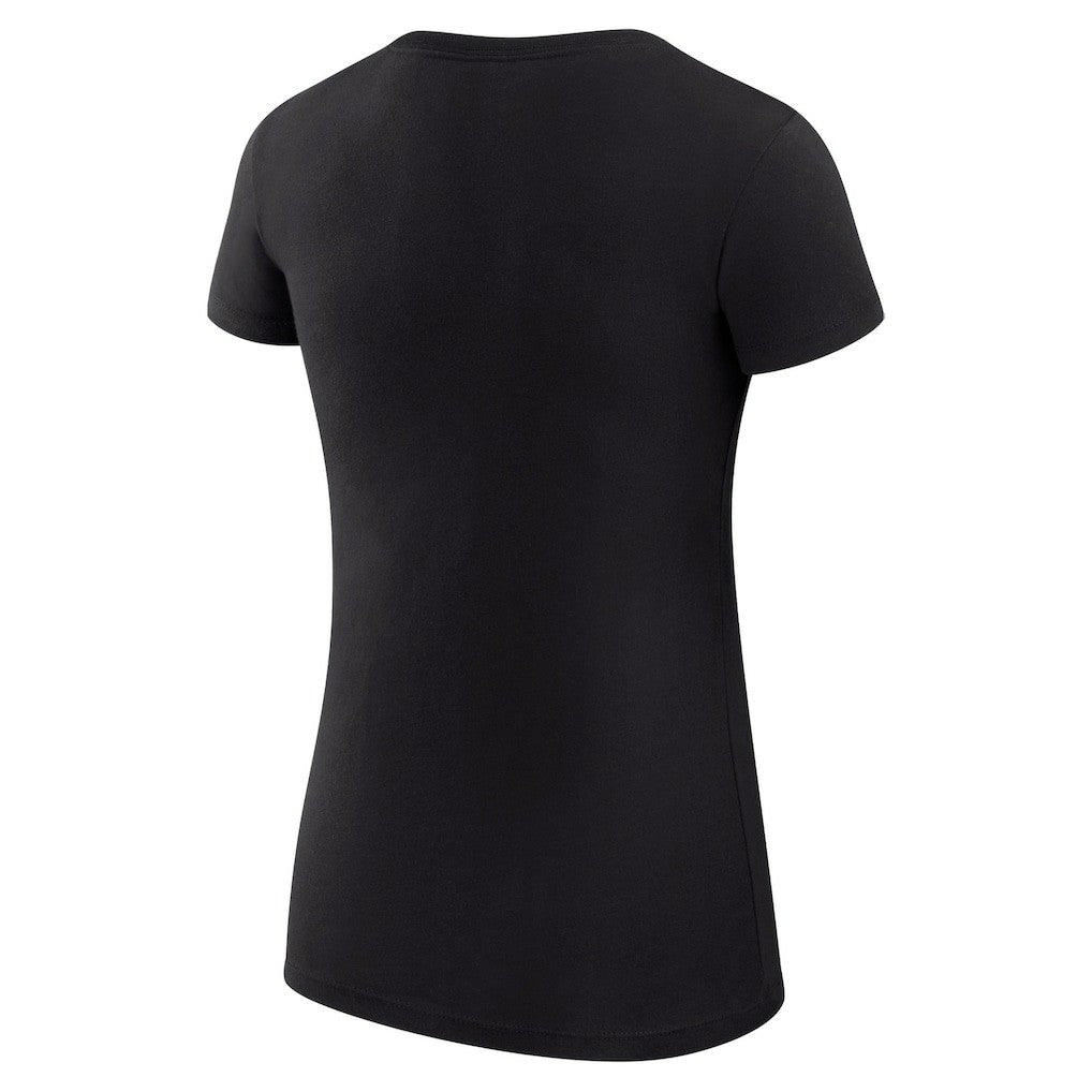Cleveland Cavaliers G-III 4Her by Carl Banks Women's Super-Slim Fit Lightweight Filigree Logo T-Shirt - Black