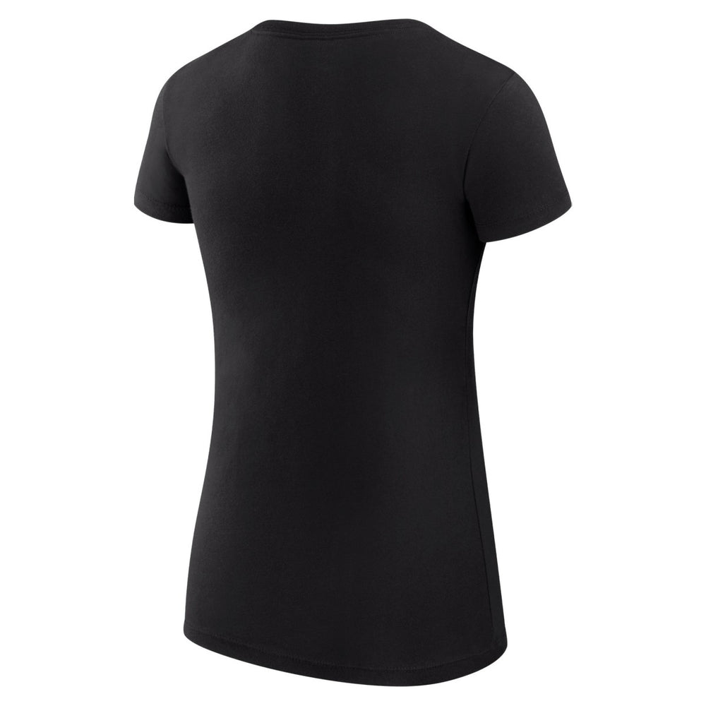 Oklahoma City Thunder G-III 4Her by Carl Banks Women's Super-Slim Fit Lightweight Filigree Logo T-Shirt - Black