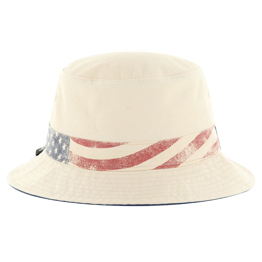 Boston Red Sox '47 Glory Daze Bucket Hat - Khaki - 47 brand Lifestyle