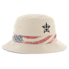 Houston Astros '47 Glory Daze Bucket Hat - Khaki - 47 brand Discount