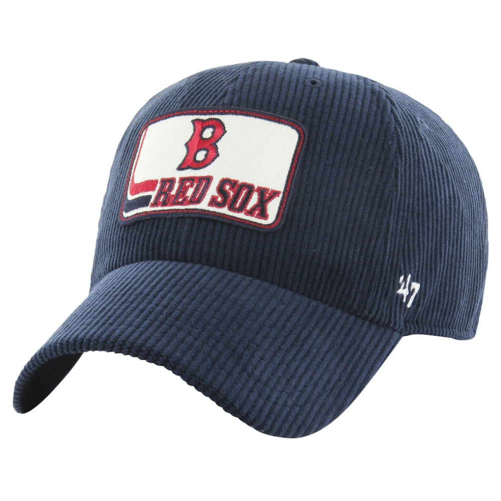 Boston Red Sox '47 Wax Pack Collection Corduroy Clean Up Adjustable Hat - Navy - 47 brand Online