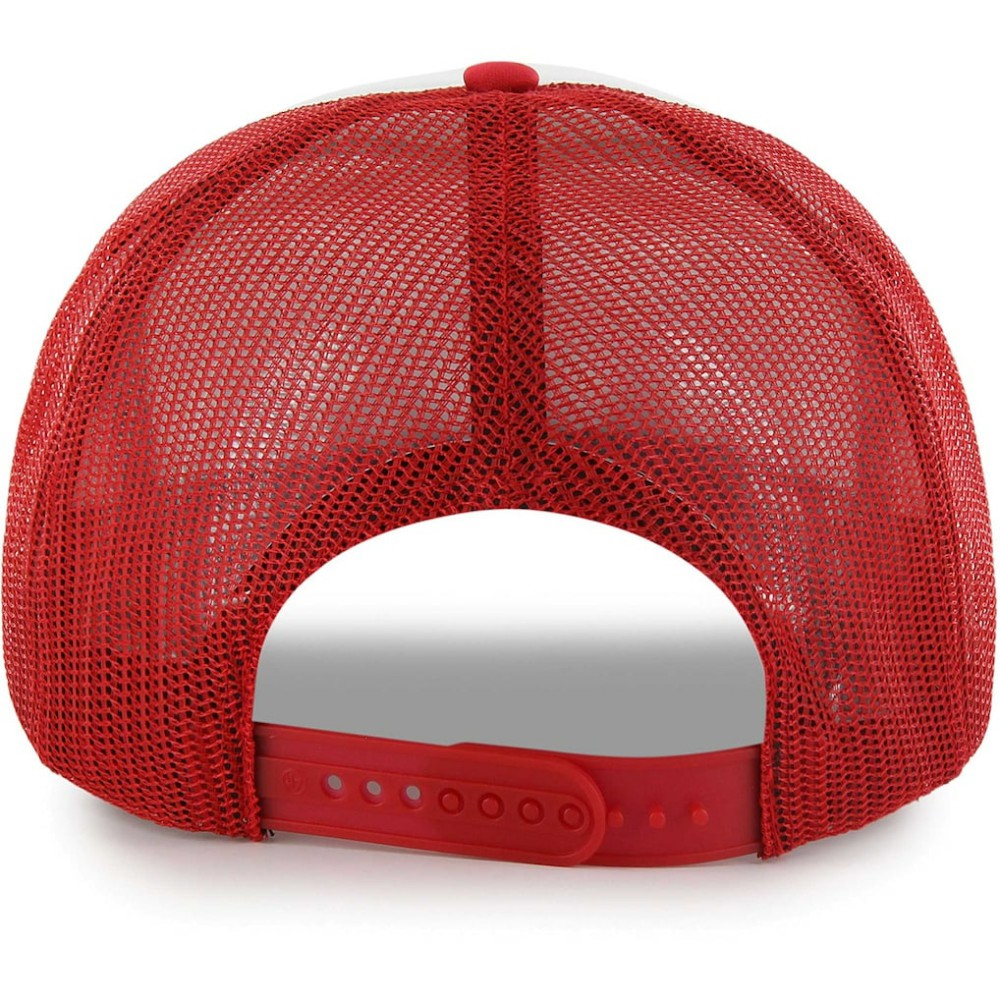 Boston Red Sox '47 Retro Region Foam Trucker Adjustable Hat - Red - 47 brand Discount