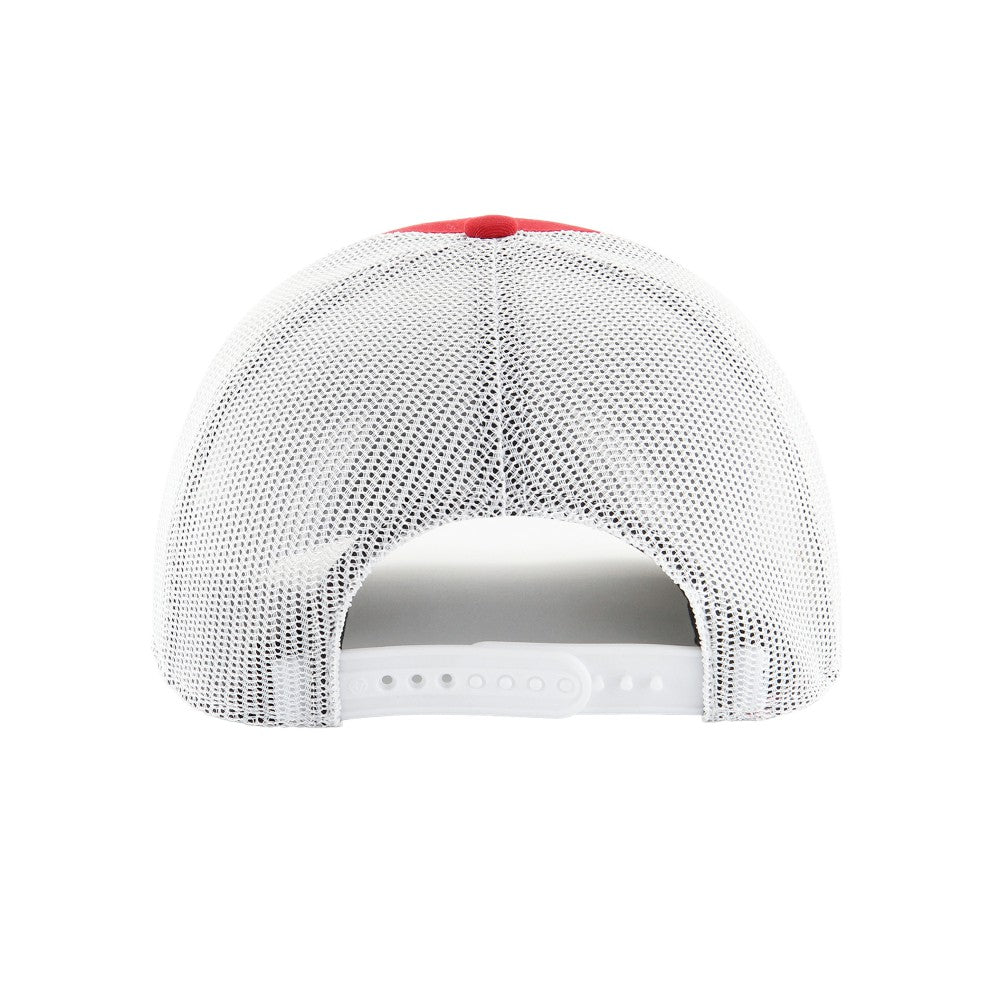 Los Angeles Angels '47 Retro Region Patch Trucker Adjustable Hat - Red - 47 brand on Sale