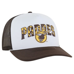 San Diego Padres '47 Retro Region Foam Trucker Adjustable Hat - Brown - 47 brand Discount