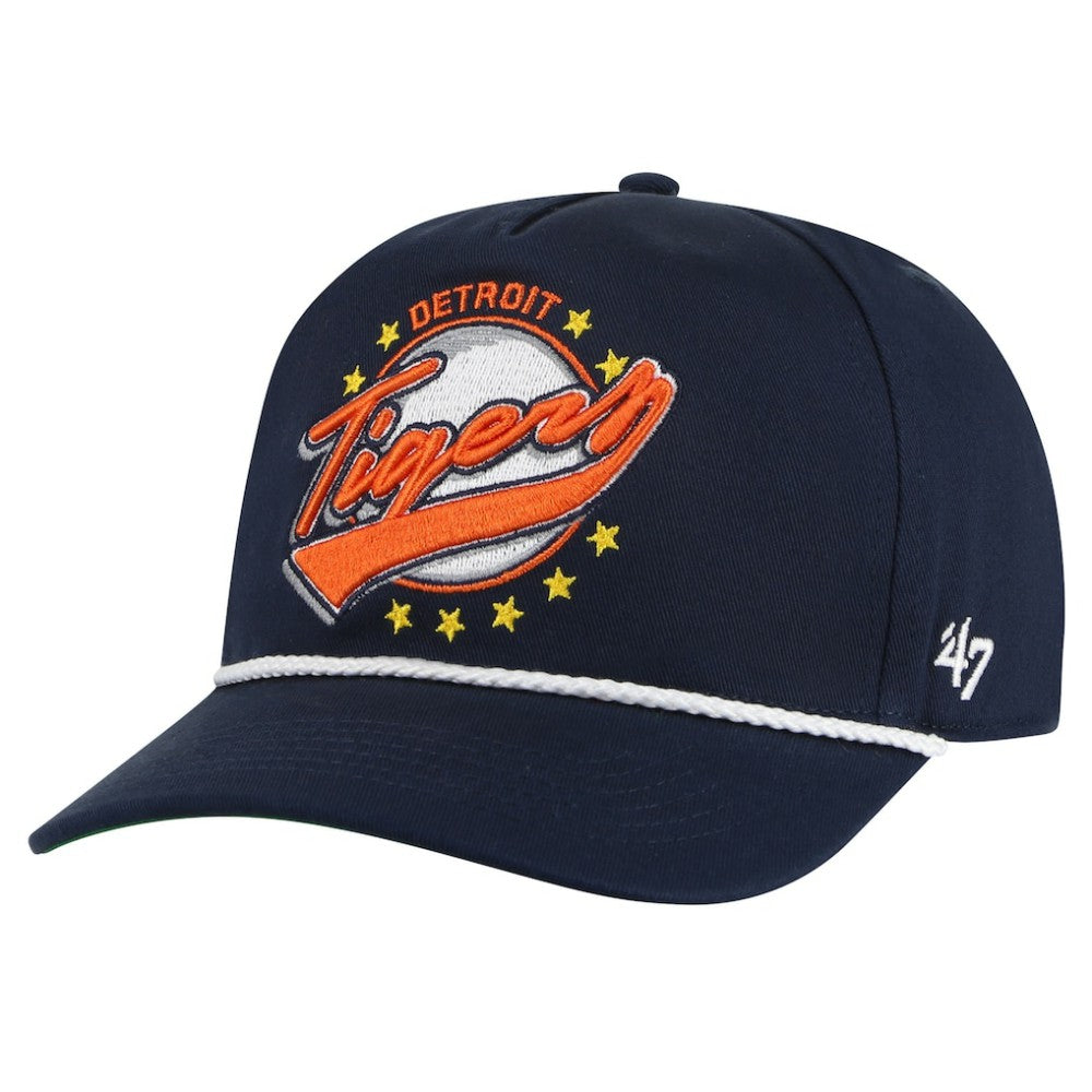Detroit Tigers '47 Wax Pack Collection Premier Hitch Adjustable Hat - Navy - 47 brand Online