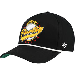 Pittsburgh Pirates '47 Wax Pack Collection Premier Hitch Adjustable Hat - Black - 47 brand Online
