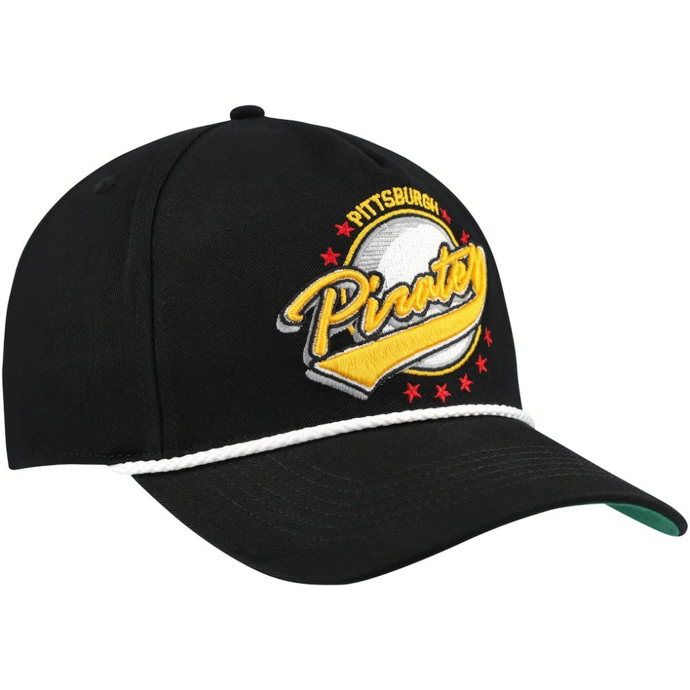 Pittsburgh Pirates '47 Wax Pack Collection Premier Hitch Adjustable Hat - Black - 47 brand Online