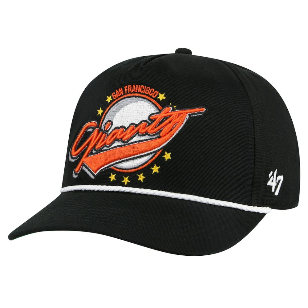 San Francisco Giants '47 Wax Pack Collection Premier Hitch Adjustable Hat - Black - 47 brand Sale