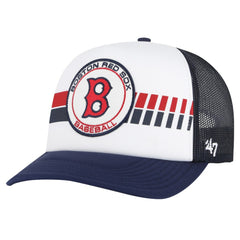 Boston Red Sox '47 Cooperstown Collection Wax Pack Express Trucker Adjustable Hat - White/Navy - 47 brand Sale
