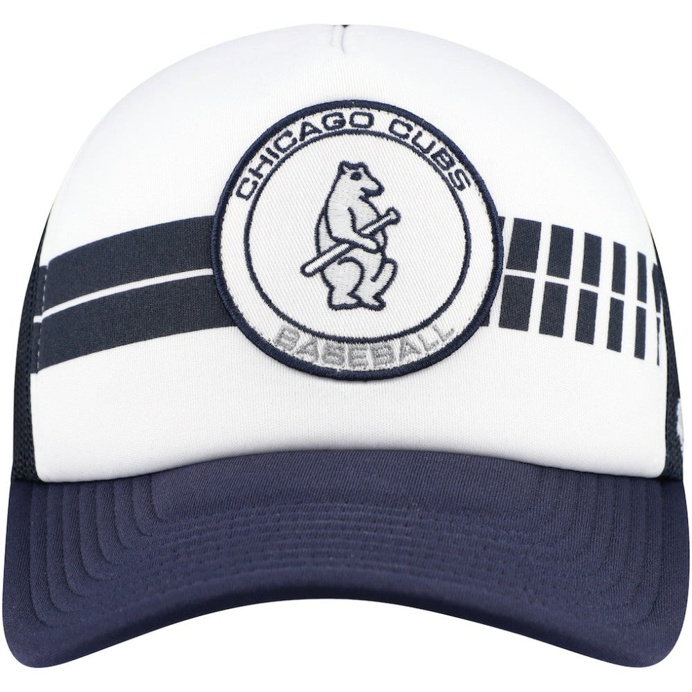 Chicago Cubs '47 Cooperstown Collection Wax Pack Express Trucker Adjustable Hat - White/Navy - 47 brand Online