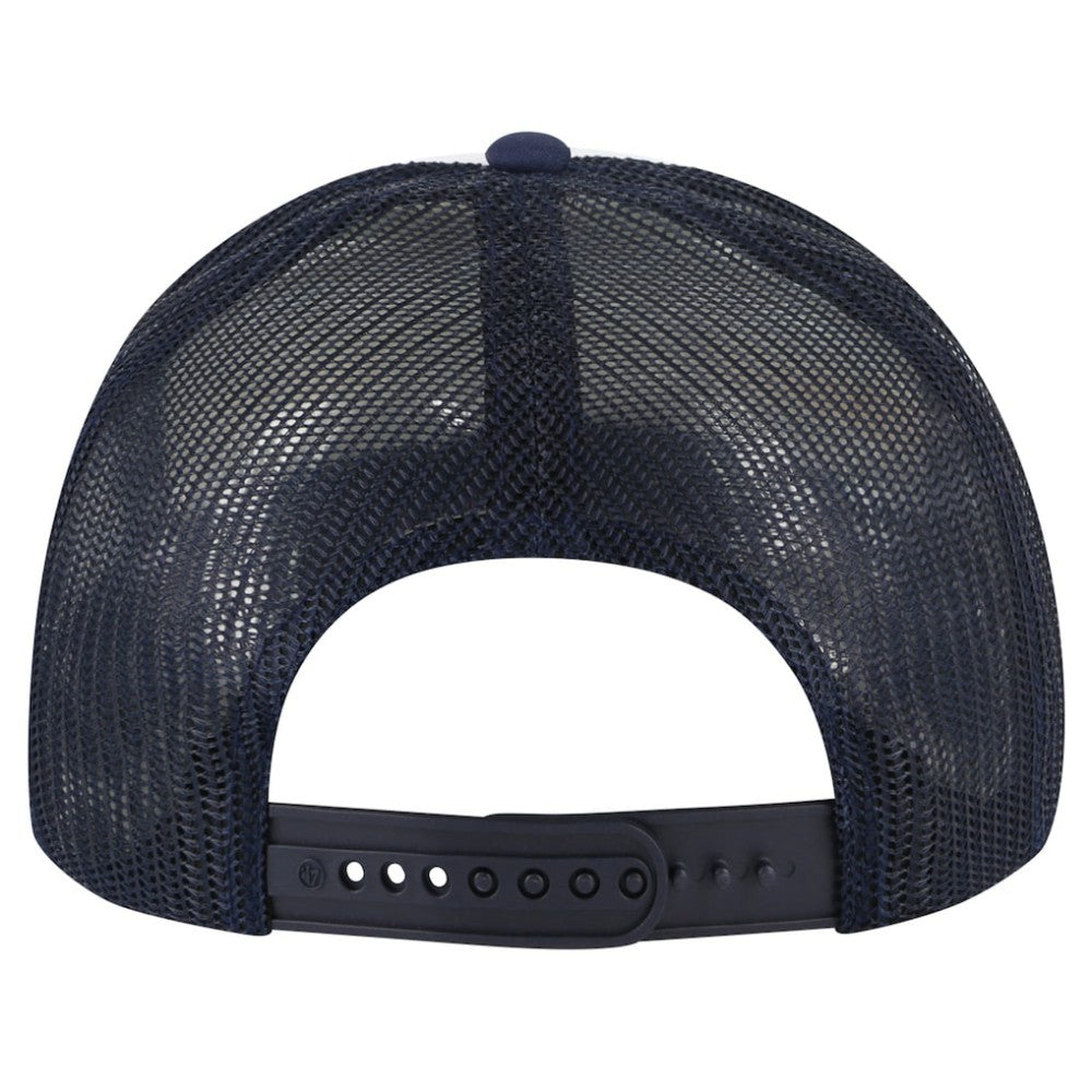 Houston Astros '47 Cooperstown Collection Wax Pack Express Trucker Adjustable Hat - White/Navy - 47 brand Lifestyle