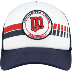 Minnesota Twins '47 Cooperstown Collection Wax Pack Express Trucker Adjustable Hat - White/Navy - 47 brand on Sale